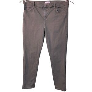 LOFT Women's Skinny Jeans - Olive